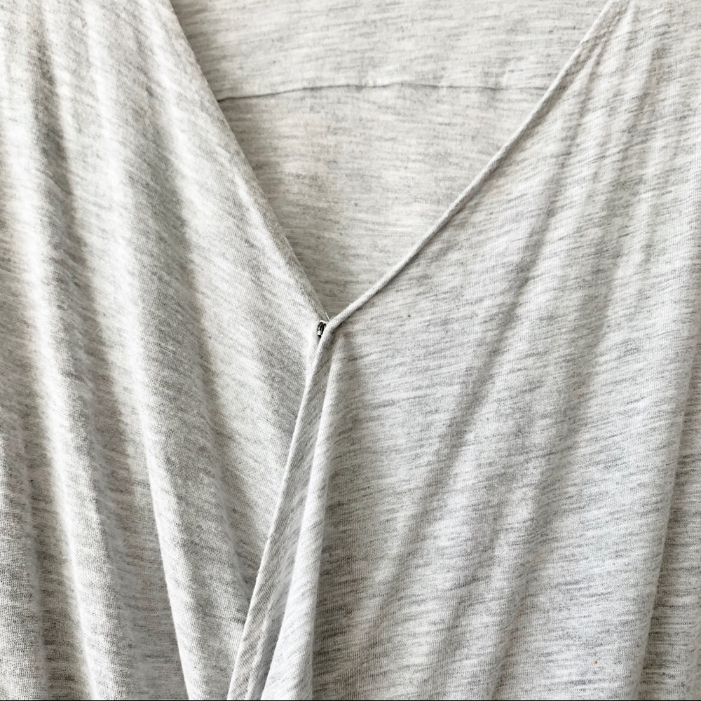 10C Derek Lam Grep Faux Wrap Viscose Top - Picture 4 of 8